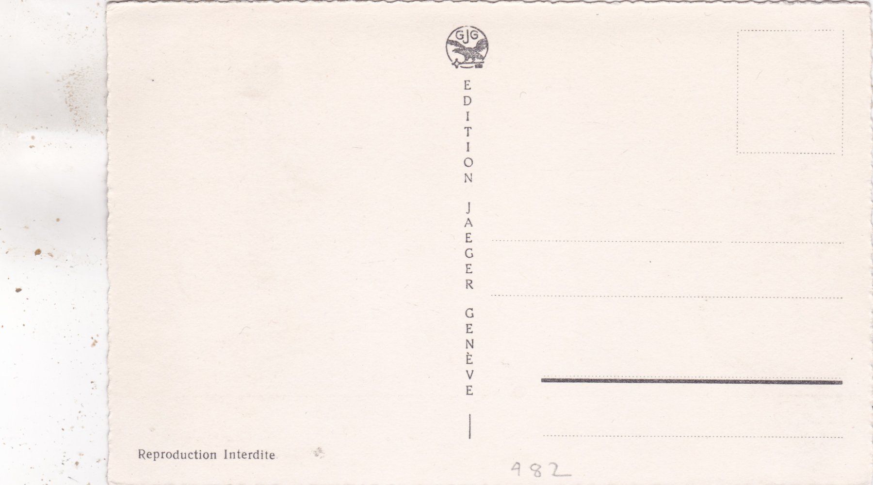 Cartes postales: Genève – D'occasion à Herisau par Lisegrat2008 1