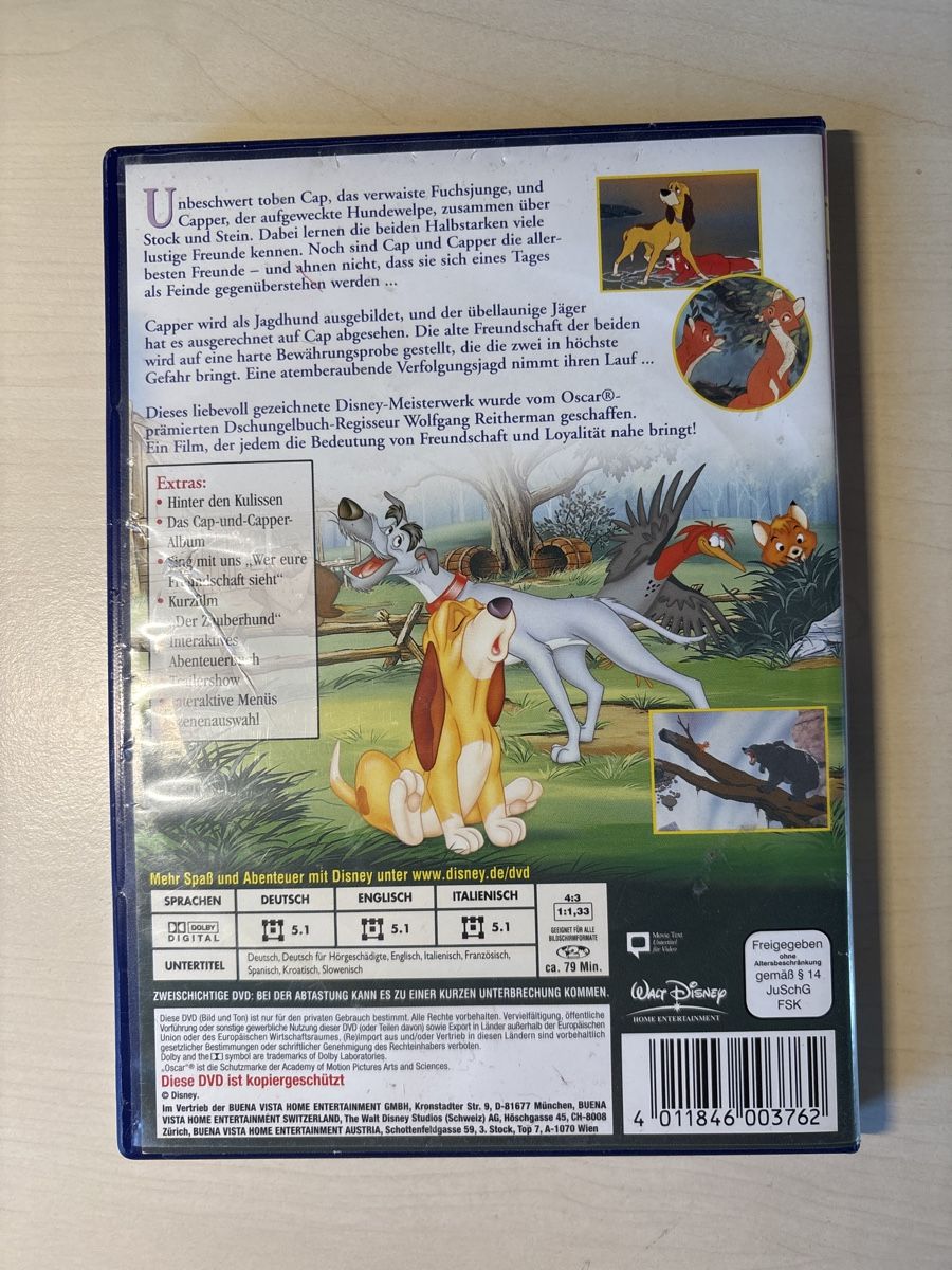 Tutti i DVDs: Cap und Capper Special Edition (2904) – Usato da Ruswil venduto da Slivio_ 1