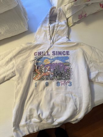 WEISSER BRANDY MELVILLE HOODIE