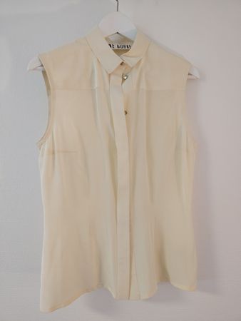 Bluse ANNE GORKE 100% Seide Grösse 38 neuwertig