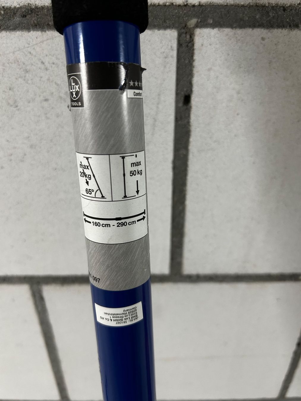 Lux Tutti gli attrezzi: Lux Stütze 3 Stück – Usato da Ostermundigen venduto da Tlue22