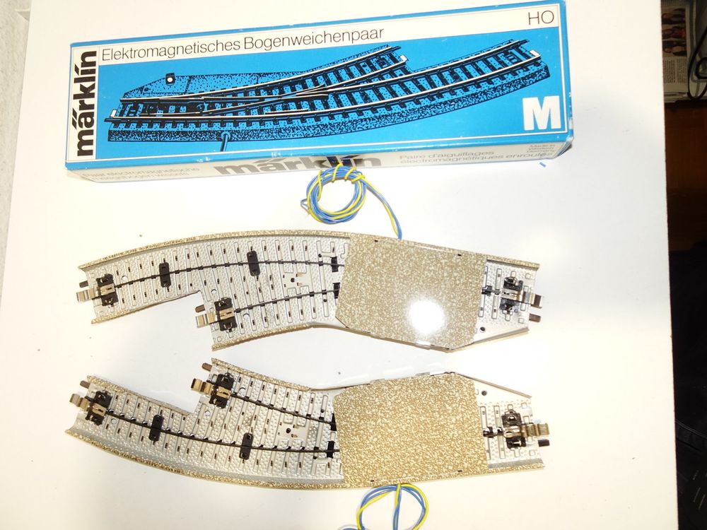 Märklin H0 M-Gleis Weichenpaar 5141 / 5142 | Kaufen auf