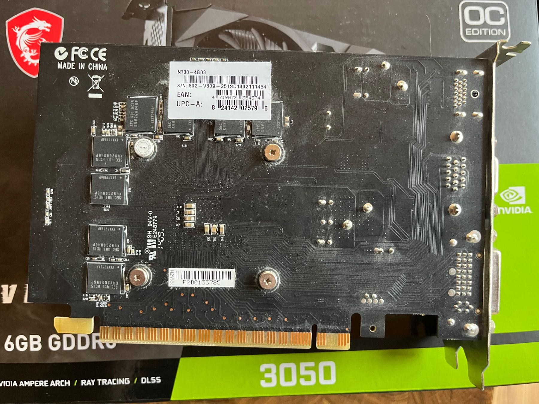 MSI Schede grafiche: Grafikkarte MSI N730-4HD3 – Usato da Fideris venduto da sg__w55y 1