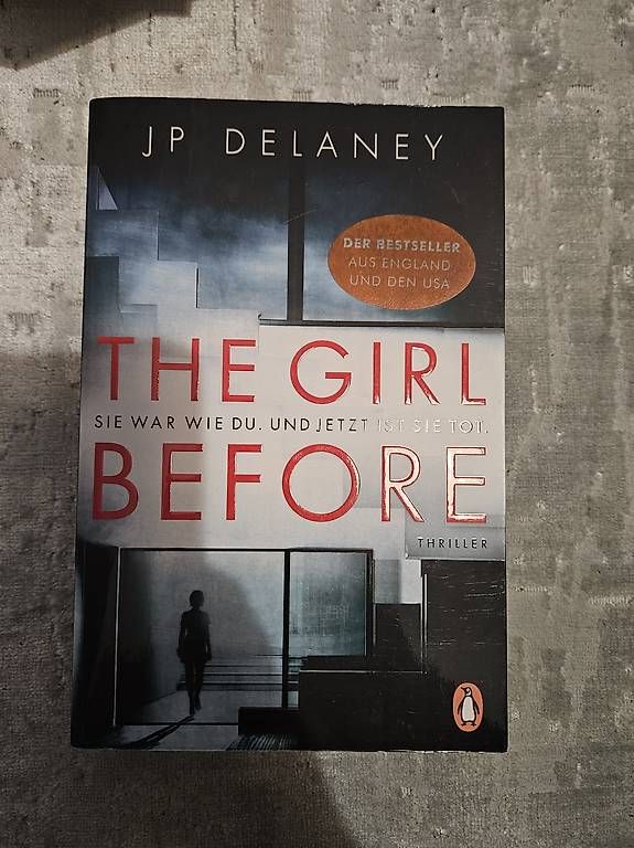 Libri: JP Delaney, the girl before – Usato da Wetzikon ZH venduto da cat_k7fz