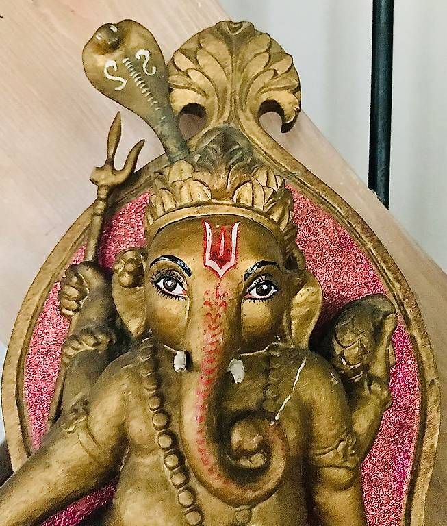 Sculture & Statue: Ancienne statue lord Ganesha – Usato da La Chaux-de-Fonds venduto da sophieno