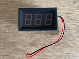 Voltmètre DC 3-30V LED rouge