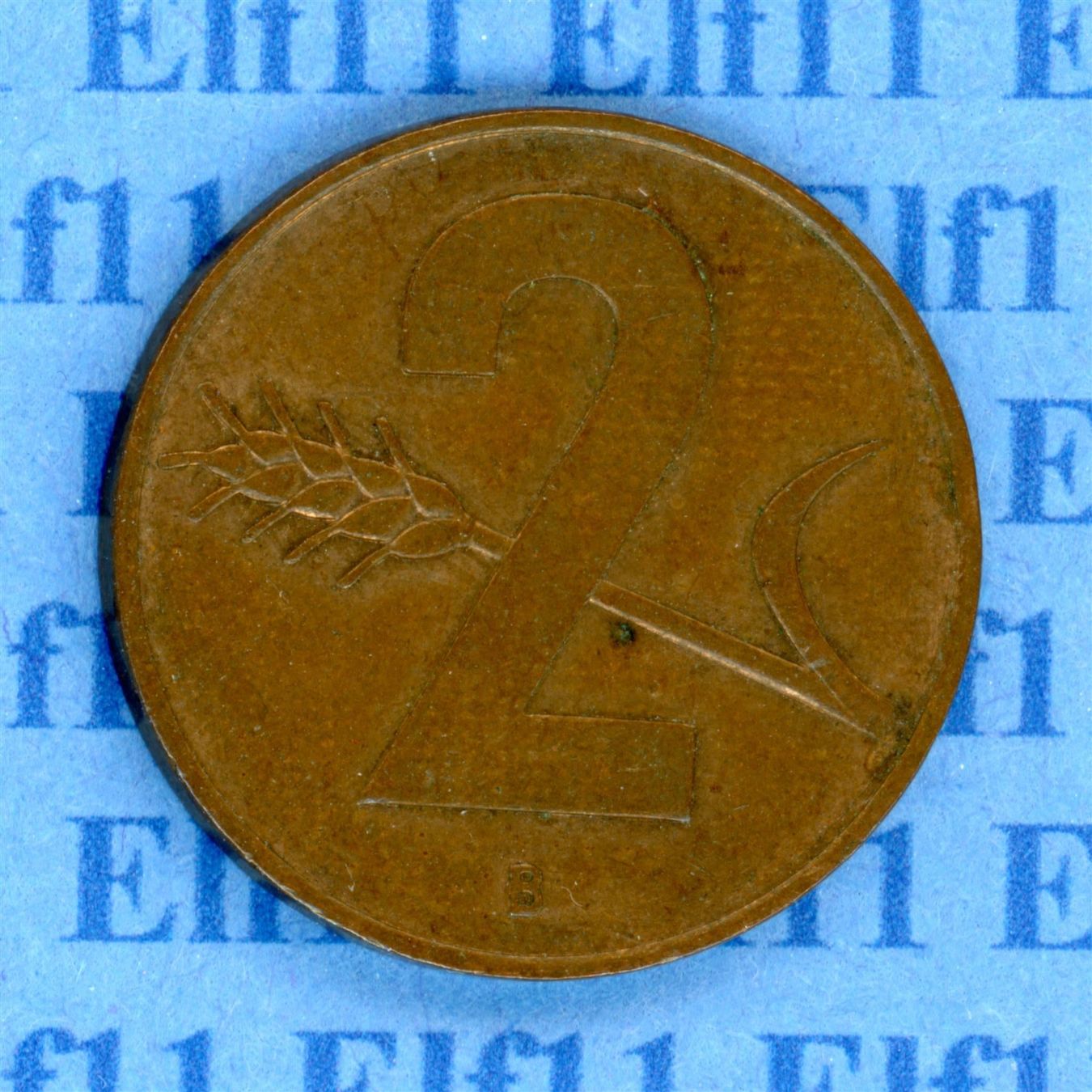 Tutti le monete: CHF___0.02 1958 -vz 2 Rappen – Usato da Widnau venduto da Elf11 1