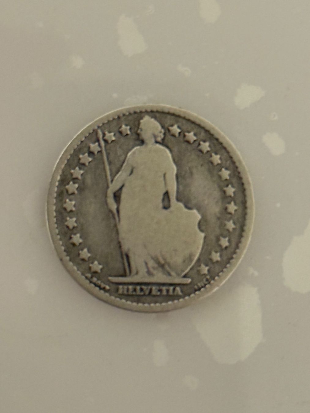 Tutti le monete: 1 Franken 1876  Rar – Usato da Wallisellen venduto da SWISS_SILVER1 1