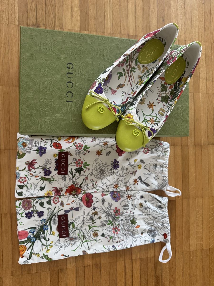 Gucci Scarpe da donna: Gucci flora BALLET FLAT  Gr.38 – Nuovo e nell'imballaggio originale da Bäch SZ venduto da EMMA0111 3