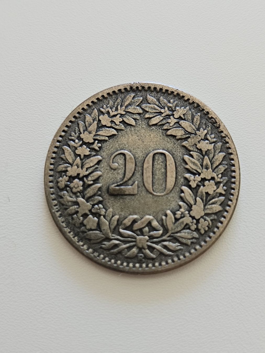 Tutti le monete: 20 Rappen 1859 – Usato da Pfäffikon ZH venduto da Melibol 1