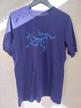 Arcteryx men Lana Merino logo shirt M 