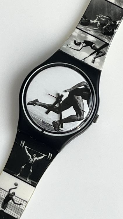Swatch Orologi: Schöne Swatch Uhr, Sport Edition, Sammlerstück – Usato da Grenchen venduto da chththl