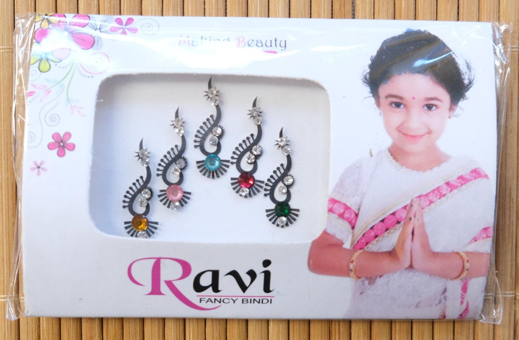 Make-up: Set 4x selbstklebender Gesichts Schmuck Accessoire – Nuovo (secondo la descrizione) da Zürich venduto da Masala-Oase 1