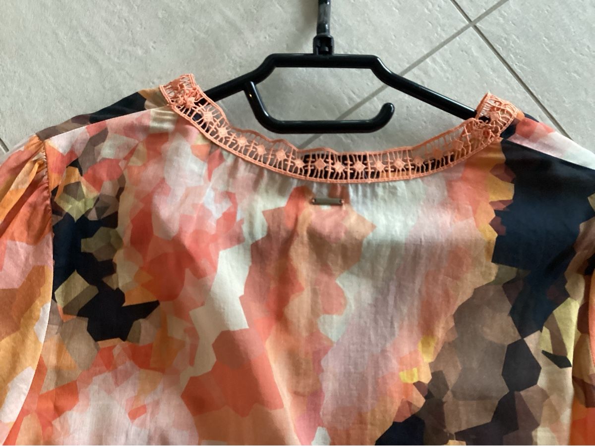 Camicette: Bunte Bluse, Baumwolle, Grösse 36, Neu – Nuovo (secondo la descrizione) da Cham venduto da Lanza08 2