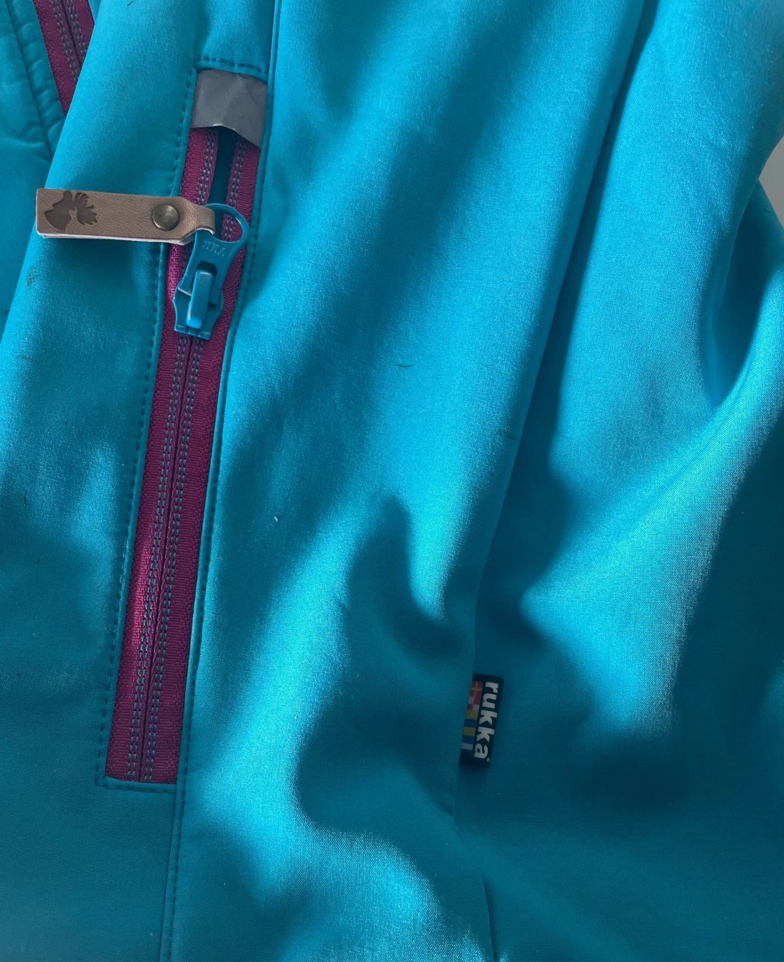 Rukka Giacche & Cappotti: Rukka Softshell Jacke, Gr. 164, Türkis - Top Zustand! – Usato da Winterthur venduto da crave 7