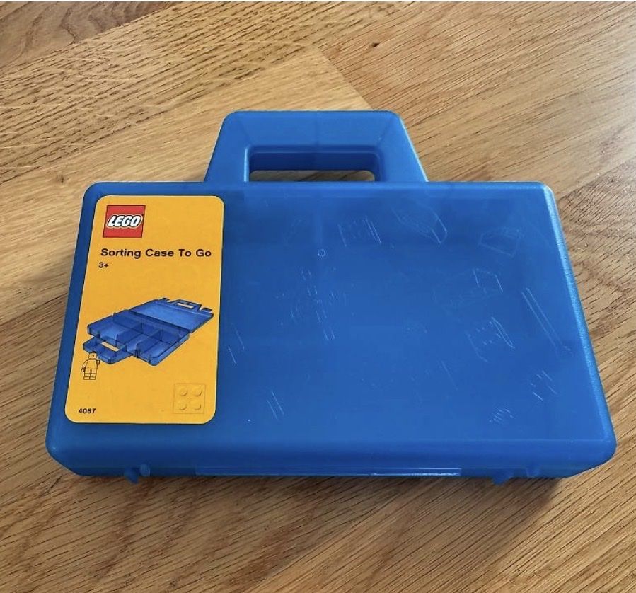Lego Giocattoli: LEGO Sortierbox / Aufbewahrungskoffer blau 4087 – Nuovo e nell'imballaggio originale da Zürich venduto da wtpooh