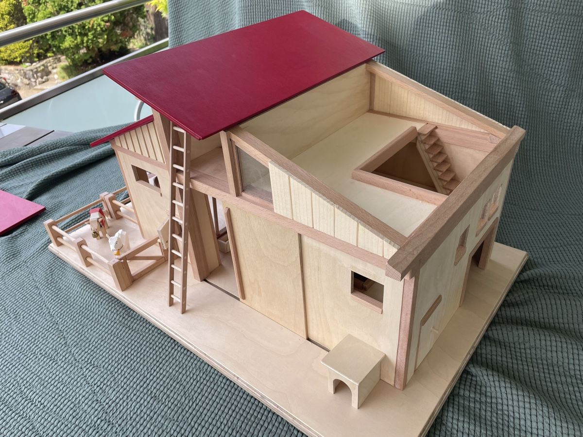 Giocattoli: Bauernhof mit Stall und Wohnhaus – Nuovo (secondo la descrizione) da Münchenbuchsee venduto da asc_9khr 1