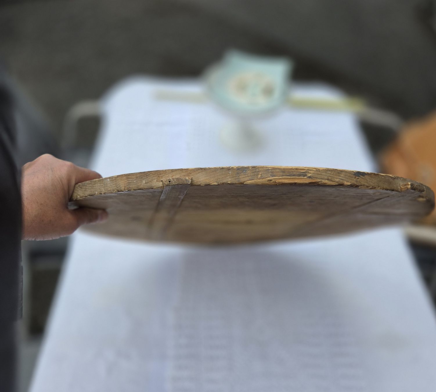 Plateaux: Schneidebrett Durchmesser 50cm – D'occasion à Kölliken par Lieblings-stuecke 2