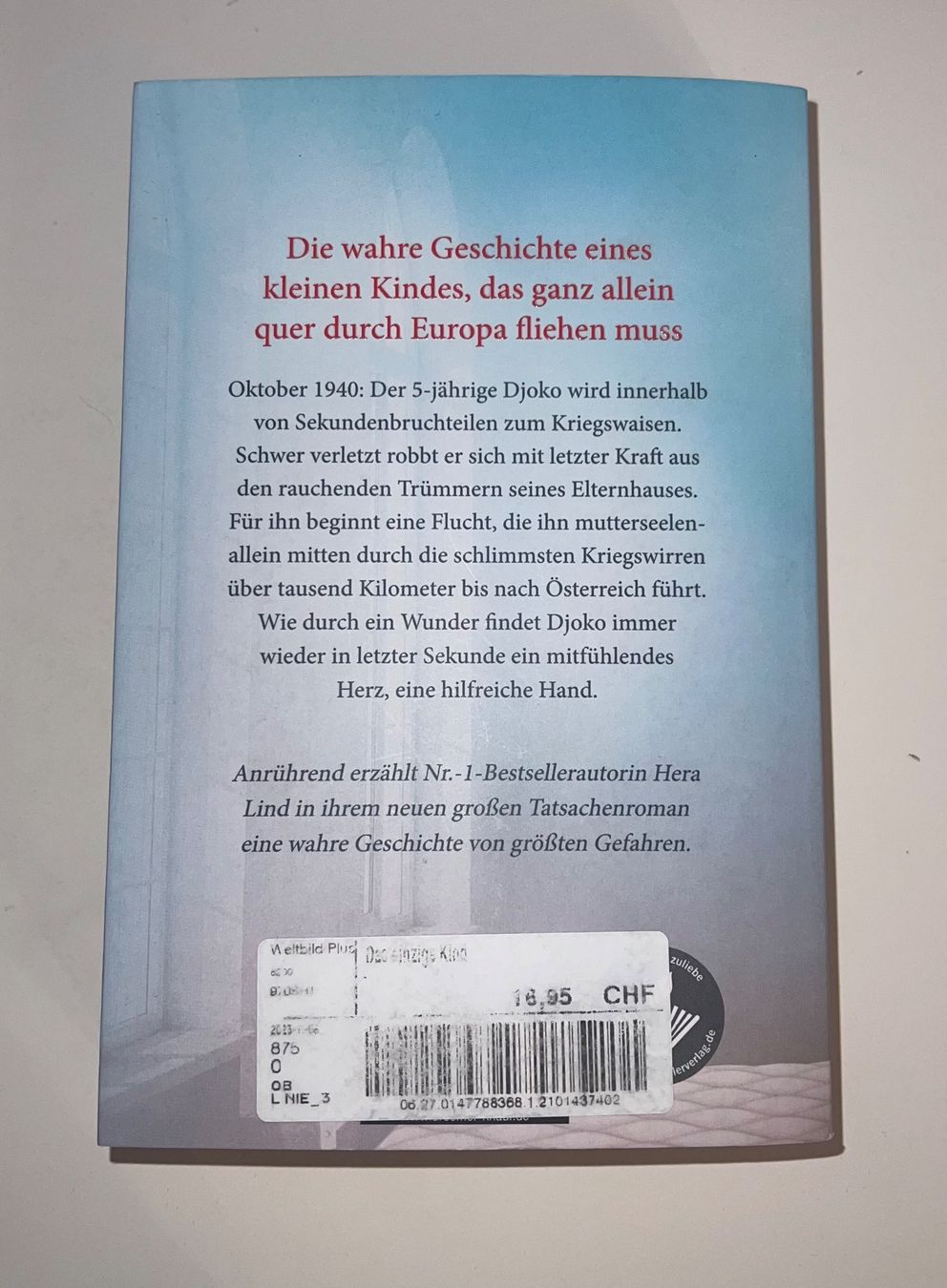Libri: DAS EINZIGE KIND  -  Roman von Hera Lind – Usato da Dietlikon venduto da Web-Trader 3