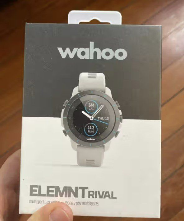 Wahoo Smartwatch: Wahoo ELEMNT Rival Multisport GPS Triathlon Uhr - Smartwatch – Nuovo e nell'imballaggio originale da Lenzburg venduto da freechim 3