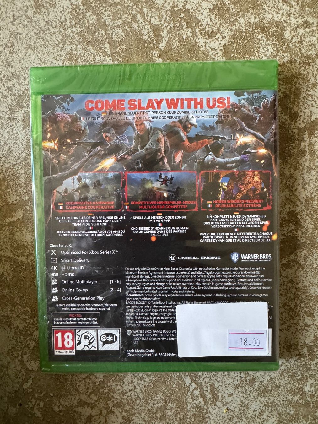 Jeux: XBox - Back4Blood Neuf – Neuf avec emballage d'origine à Marly par may_j75b 1