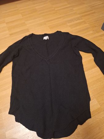Damen Pullover Wilfred schwarz Seide Kaschmir Grösse XS
