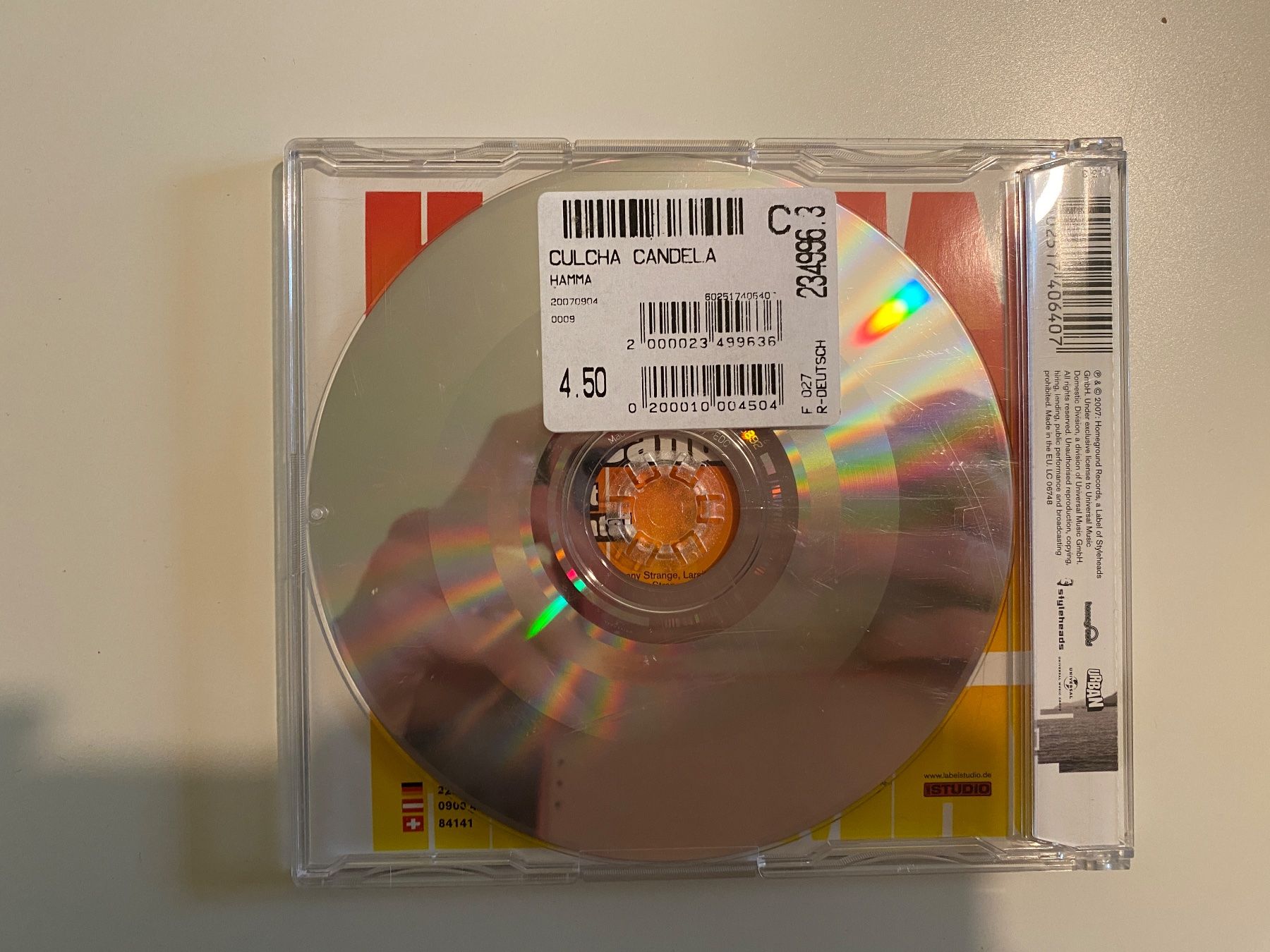 CD: Hamma! Culcha Candela Single – Usato da Zürich venduto da Wim-Broccoli 1