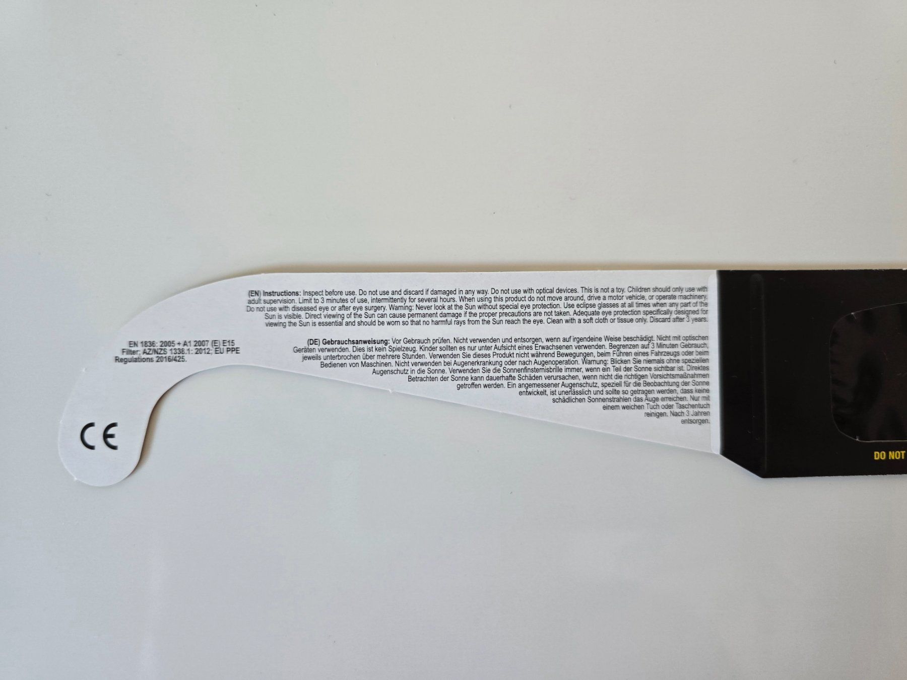 Brillen & Gläser: 2 x Sonnenfinsternisbrille – Neu (gemäss Beschreibung) aus Zürich von oxiga 1