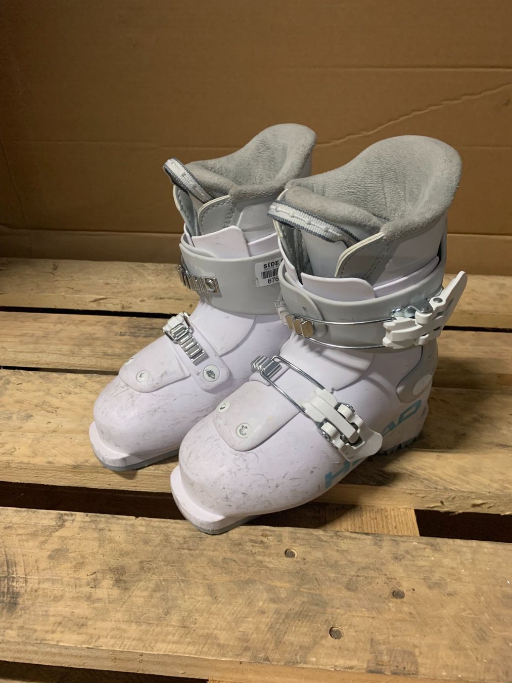 Head Scarpe per ragazzi: Skischuhe, HEAD Z2, Grösse 31 – Usato da Schwarzsee venduto da Sidecut