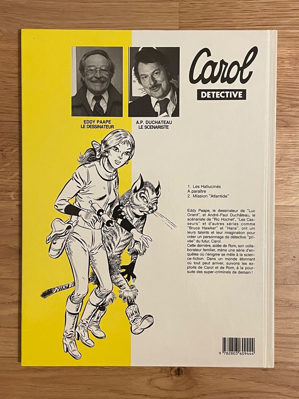 Fumetti: CAROL DETECTIVE 1 : LES HALLUCINÉS  EO – Usato da Lausanne venduto da gaugau61 1