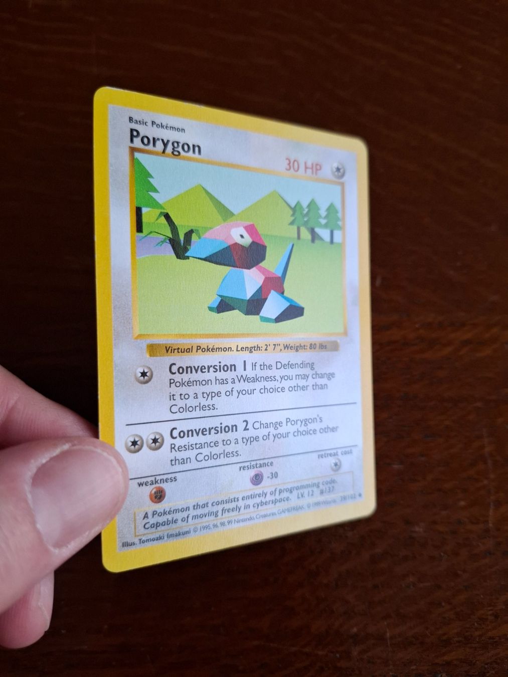 Pokémon Carte collezionabili: Pokemon Porygon Base Set Shadowless 39/102 – Usato da Giornico venduto da ale_lc8k 2