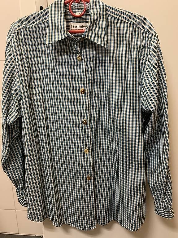 Camicette: Chemise en coton, vintage, taille 38 – Usato da Lausanne venduto da milasha
