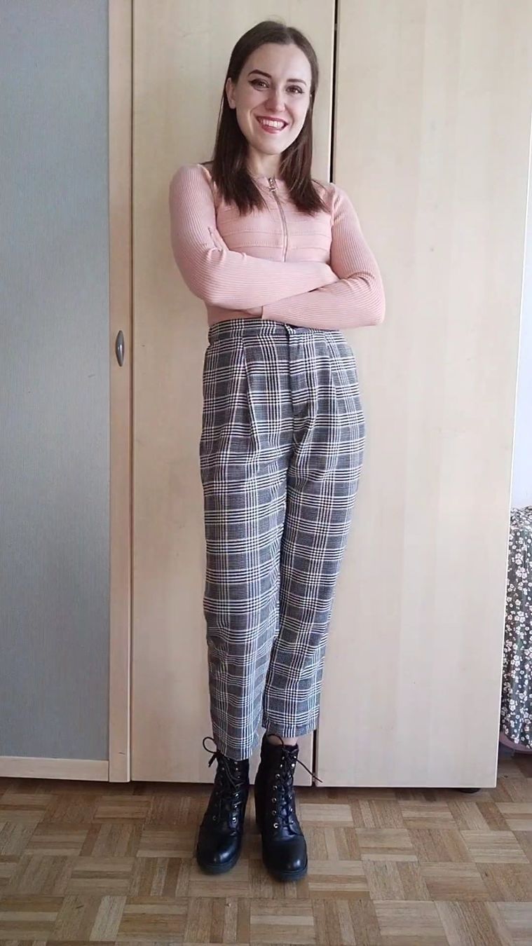 Pantaloni: Leichte karierte Hosen – Usato da Mägenwil venduto da VintageGirly 3