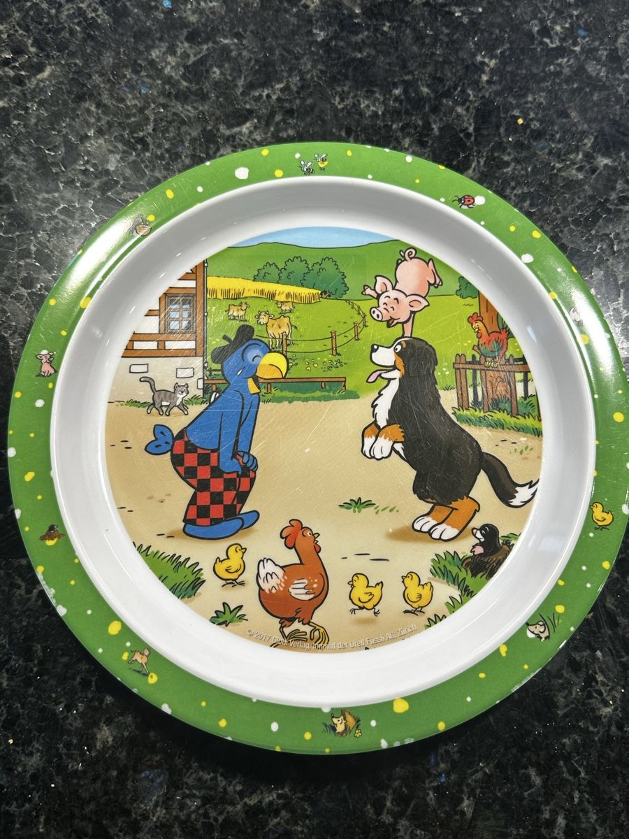 Assiettes: Teller Globi Hardplastik – D'occasion à Birr par YMCA123