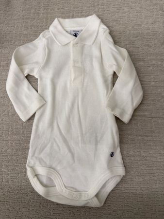 Body Petit Bateau mit Kragen 