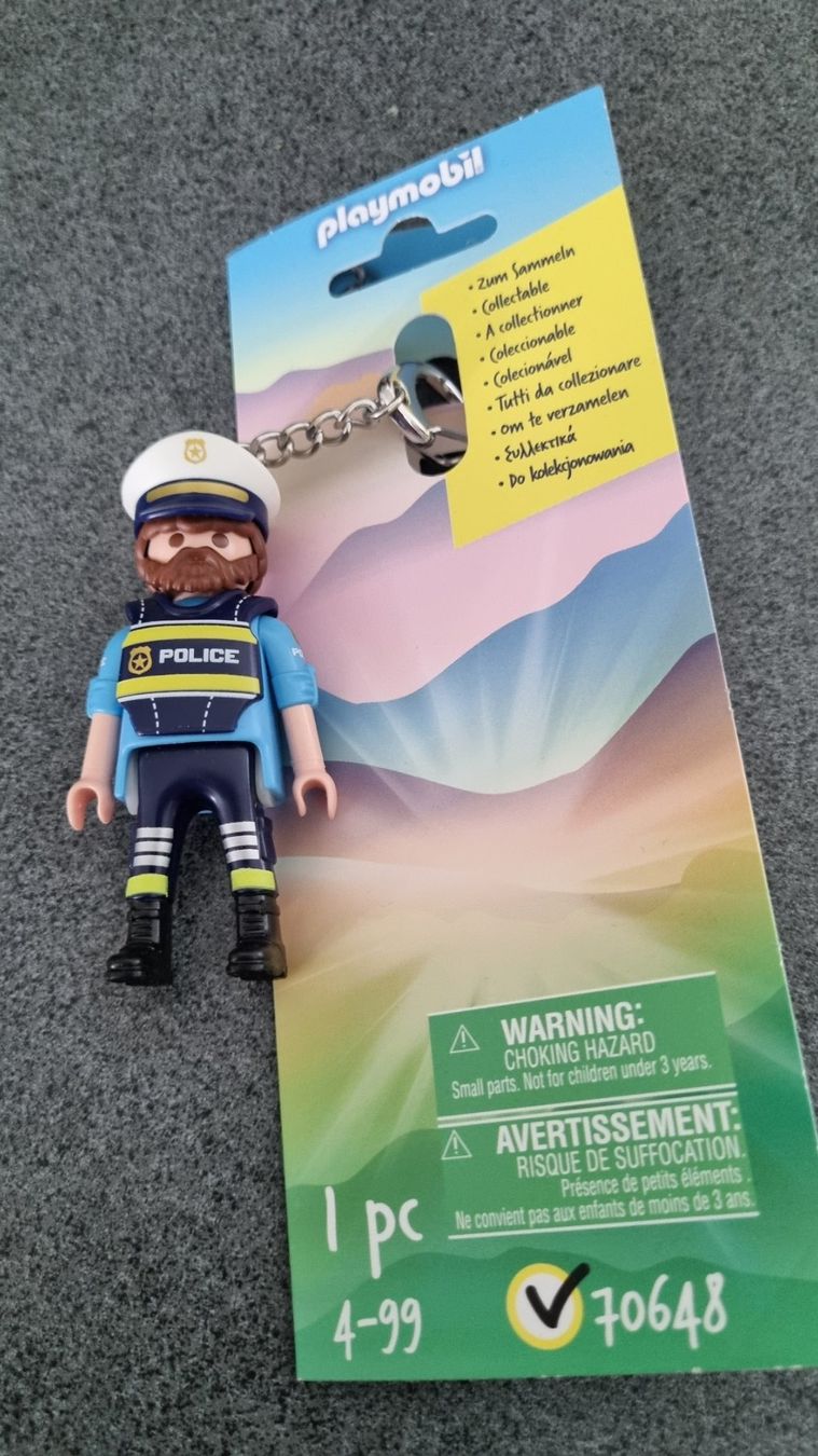 Portachiavi: Porte-clés Playmobil pompier , police et Novelmore neuf – Nuovo e nell'imballaggio originale da La Chaux-de-Fonds venduto da mikilo1 2