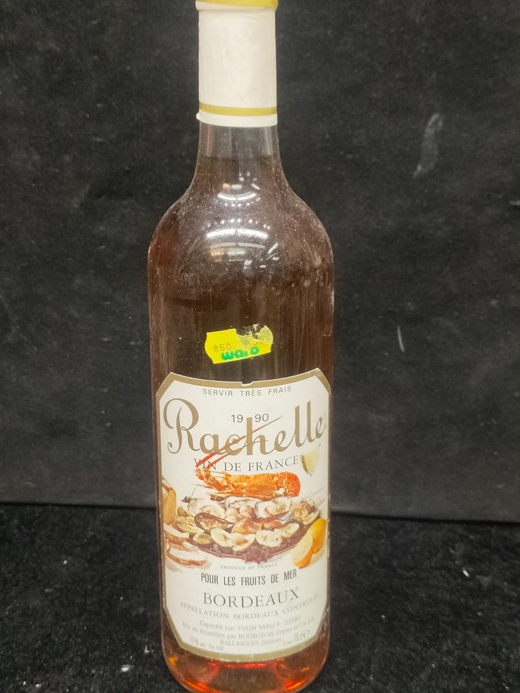 Vino: RACHELL 1990 – Nuovo (secondo la descrizione) da Genève venduto da Leboucheoreilles