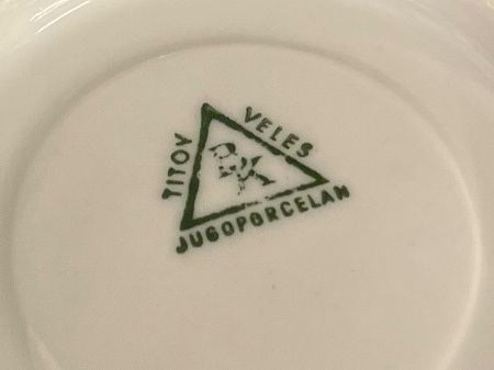 Set di piatti: Vintage Kaffeetasse mit Untertasse, Set 6 stk – Usato da Möhlin venduto da mil_h55x 7