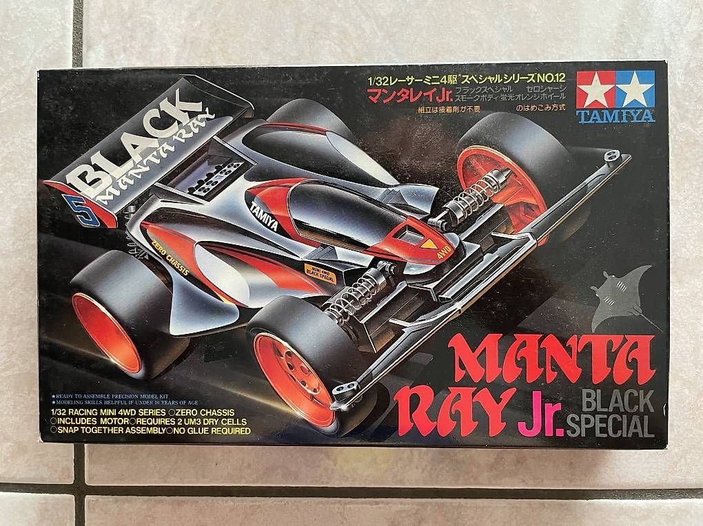 RC Kits de montage: Mini 4WD Manta Ray Junior Black Special – D'occasion à Bedano par cal_w6xl
