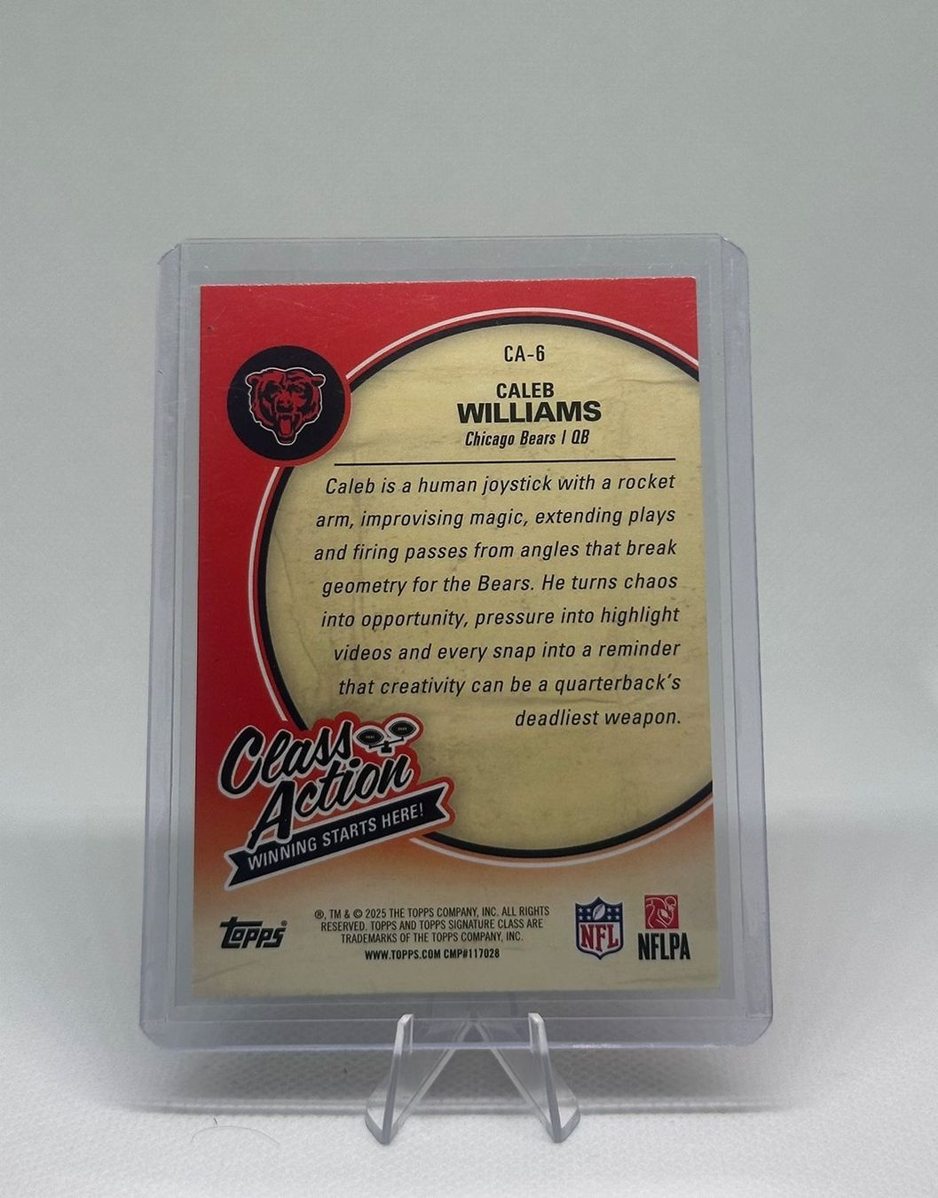 Topps Carte collezionabili: Topps Signature Class - Caleb Williams Class Action /150 – Nuovo (secondo la descrizione) da Reichenburg venduto da dialedincards 1