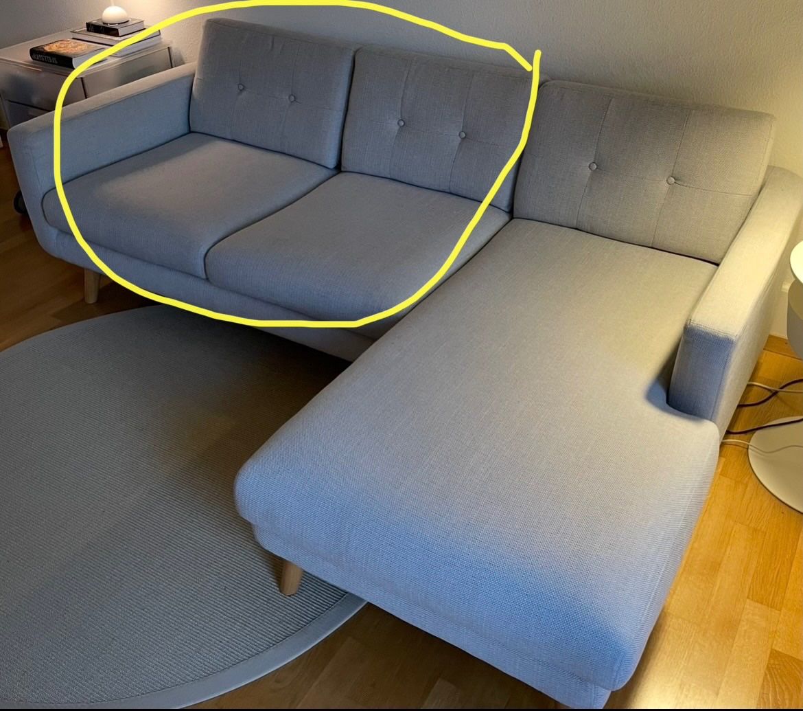 Sofacompany Divani: Sofa Company Conrad – 2-Sitzer-Element – Usato da Zürich venduto da Tinu_85 1