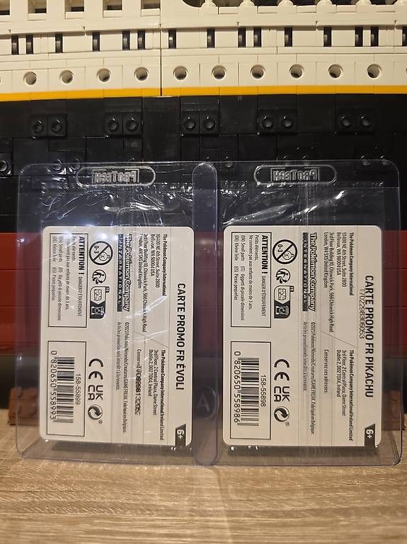 Pokémon Sammelbilder & Trading cards: Pokémon Évoli et Pikachu Promo 151 FR – Neu (gemäss Beschreibung) aus Eysins von TahisarangGamesTCG 1