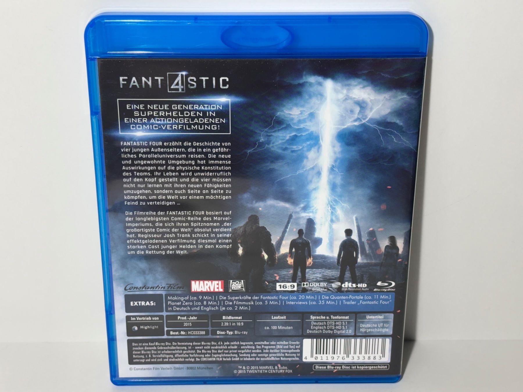 Tutti i DVDs: Fantastic 4 Blu Ray – Usato da Wilderswil venduto da Sstriker 1