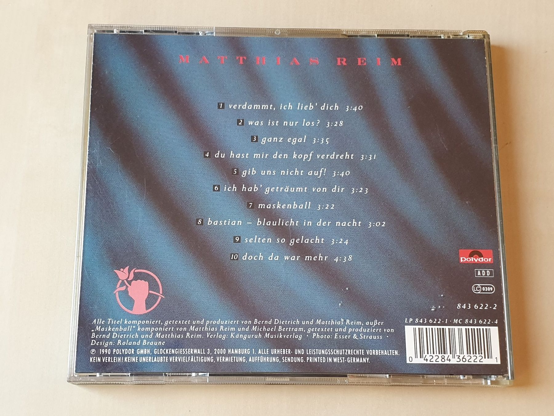 CD: Matthias Reim – Usato da Stansstad venduto da collectorsshop 1