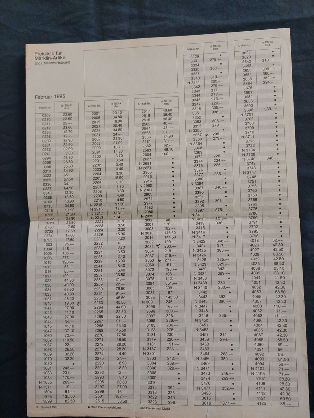 Märklin Modellini di ferrovie: Märklin Programme Général 1995/96 Très Bon état – Usato da Genève venduto da Blu_BD 4