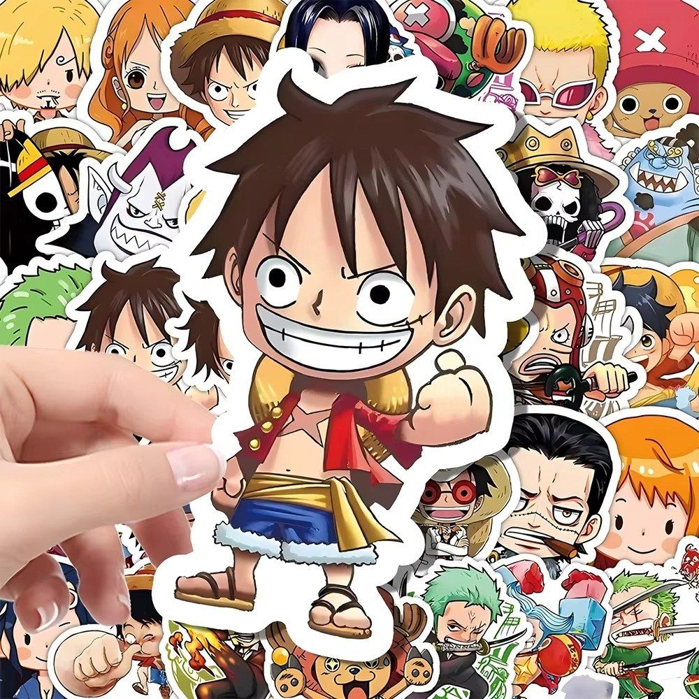 Sticker: 55 stk. Aufkleber Anime One Piece – Nuovo e nell'imballaggio originale da Uerkheim venduto da Kaufoption 1