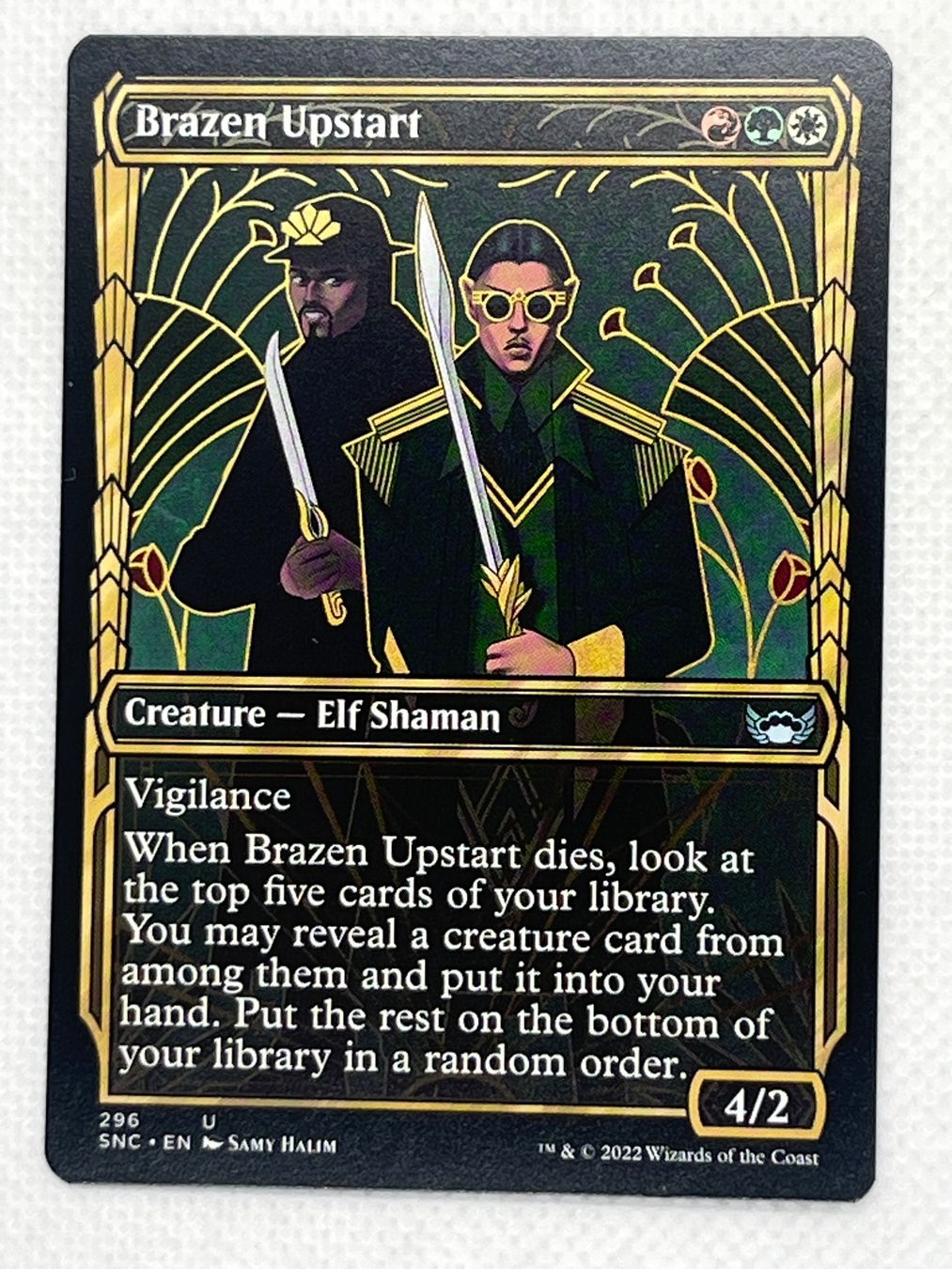 Magic The Gathering Carte collezionabili: MTG Brazen Upstart - Top Zustand! – Usato da Hinterkappelen venduto da Kim1992