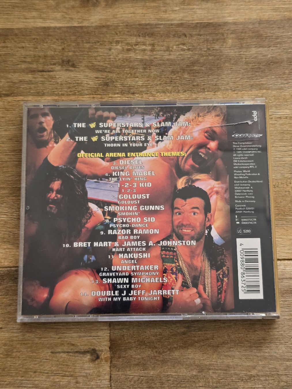 CD: WWF Full Metal the Album CD – Usato da Güttingen venduto da Odhin 1