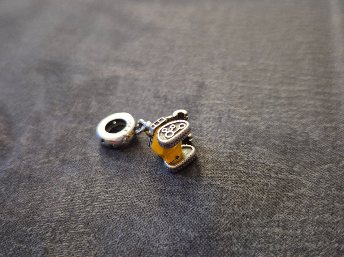 Ciondoli: Silber Charm Wall-E Dangle gelb +Garantie – Nuovo (secondo la descrizione) da Rotkreuz venduto da Carbone_Bijou-Shop 4