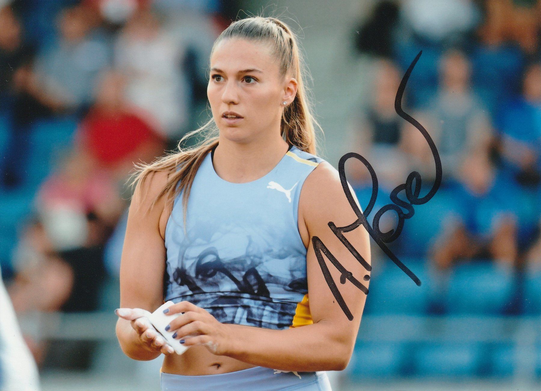 Autogramme: Angelica Moser / Originalautogramm – Gebraucht aus Schwyz von racingautographs